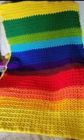 Baby Blanket colorful crochet