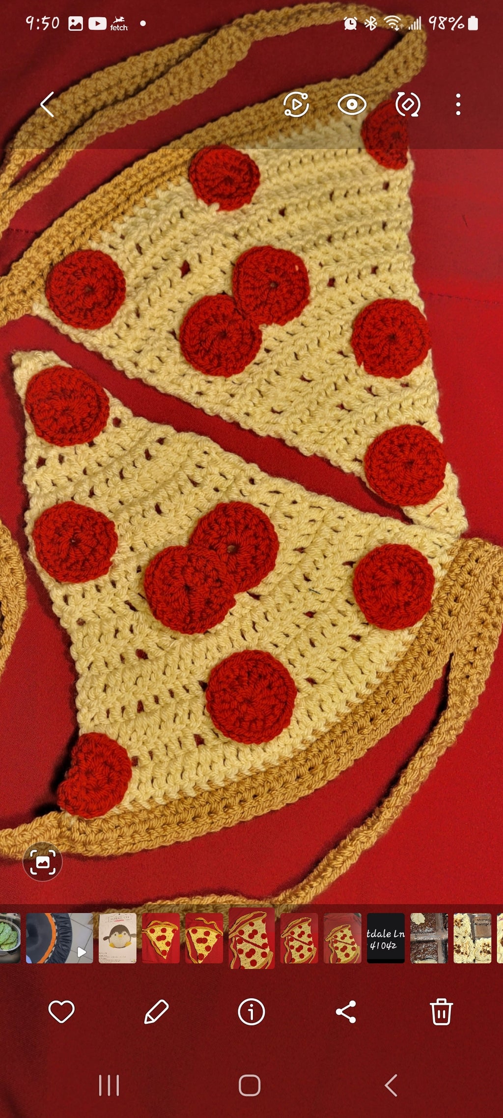 A Slice of Pizza Bandana